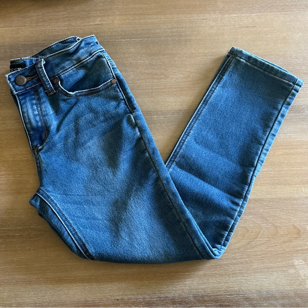 Joe’s Jean’s Girls Adjustable Waist Skinny Jeans Medium Wash, Size 8